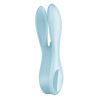 Satisfyer Stimulateur de clitoris vibrant Threesome 1 Satisfyer Bleu